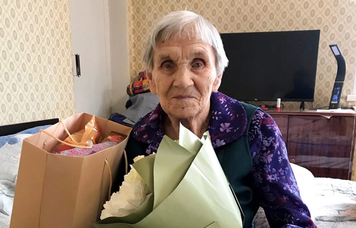 100 лет исполнилось труженице тыла из Твери Галине Николаевой