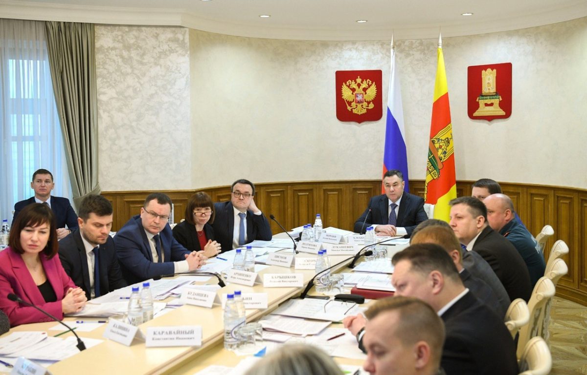 Губернатор Игорь Руденя провел заседание оперативного штаба по ликвидации последствий атаки БПЛА в Торопце