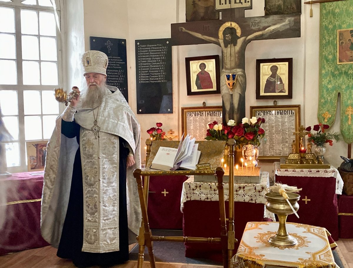 В храме Тверской области открыли мемориальные доски участникам СВО