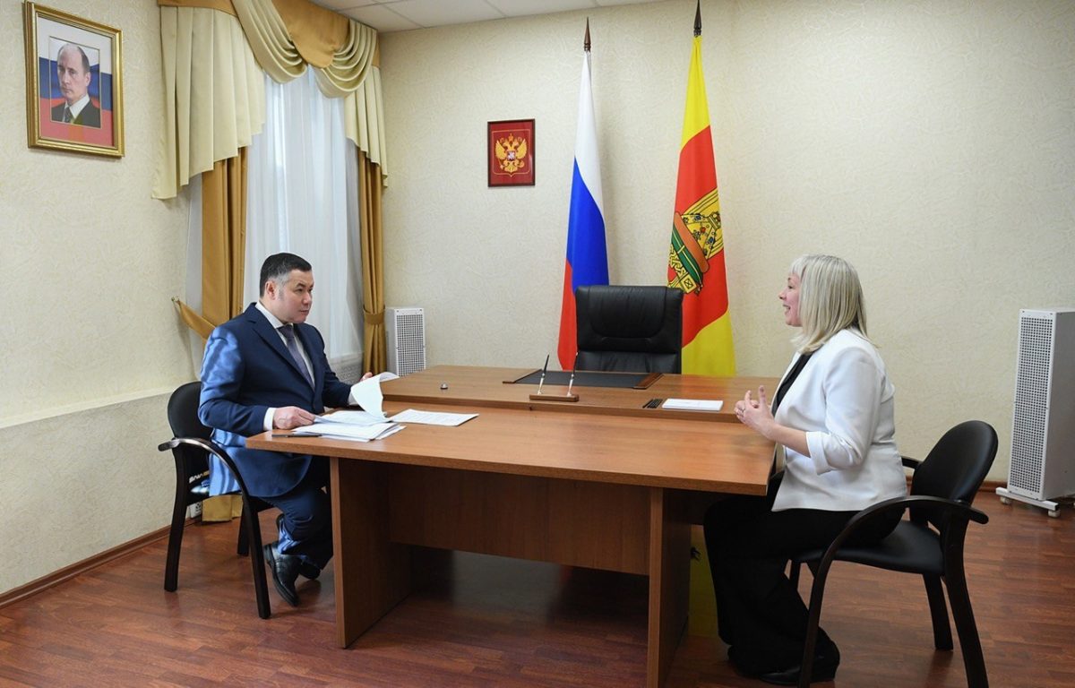 В Ржеве капитально отремонтируют фасад школы