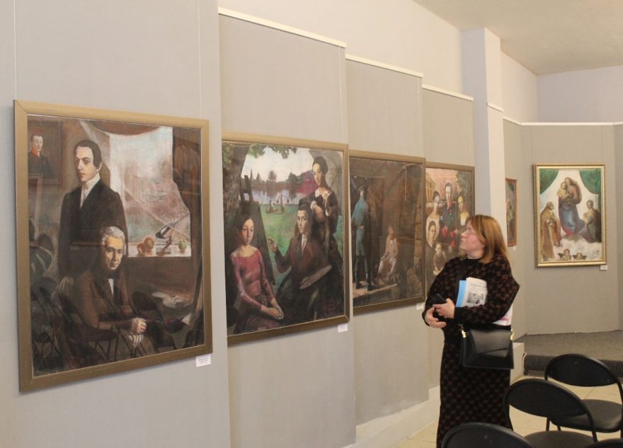 В Твери проходит выставка памяти художника Олега Носова