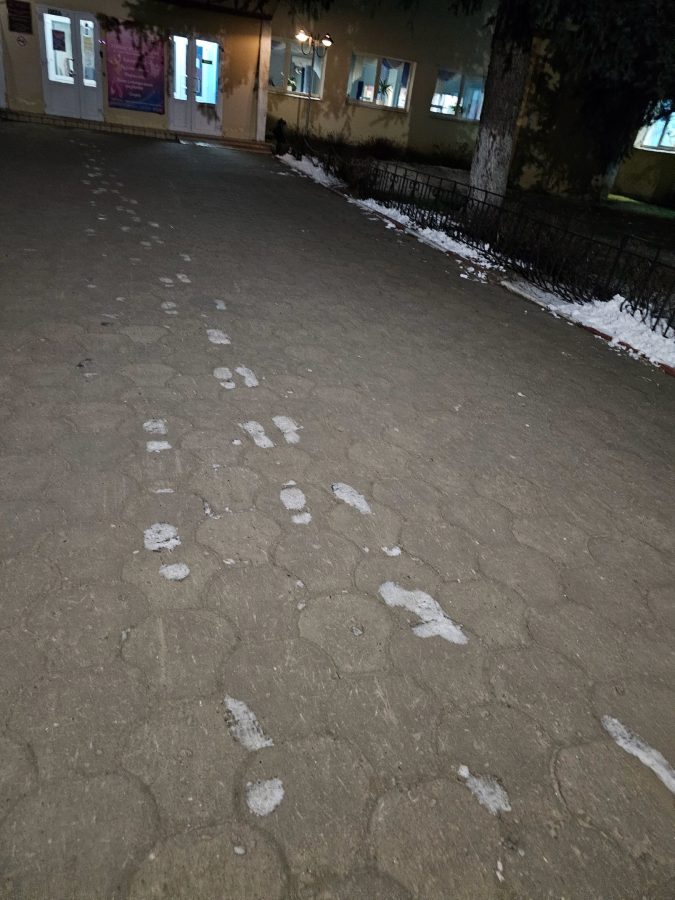 Во Дворец культуры в Твери пришел трехногий снежный человек Во Дворец культуры в Твери пришел трехногий снежный человек