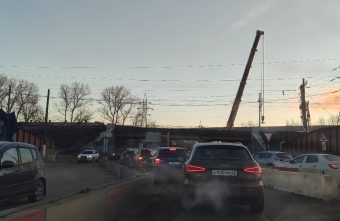 В Твери образовалась огромная пробка на проспекте Ленина В Твери образовалась огромная пробка на проспекте Ленина