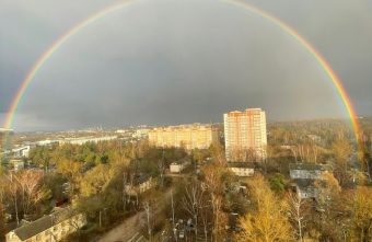 1 февраля в Тверской области вышла радуга 1 февраля в Тверской области вышла радуга