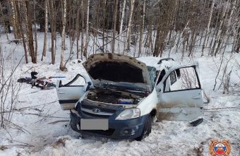 В Тверской области опрокинулось отечественное авто, есть пострадавший В Тверской области опрокинулось отечественное авто, есть пострадавший