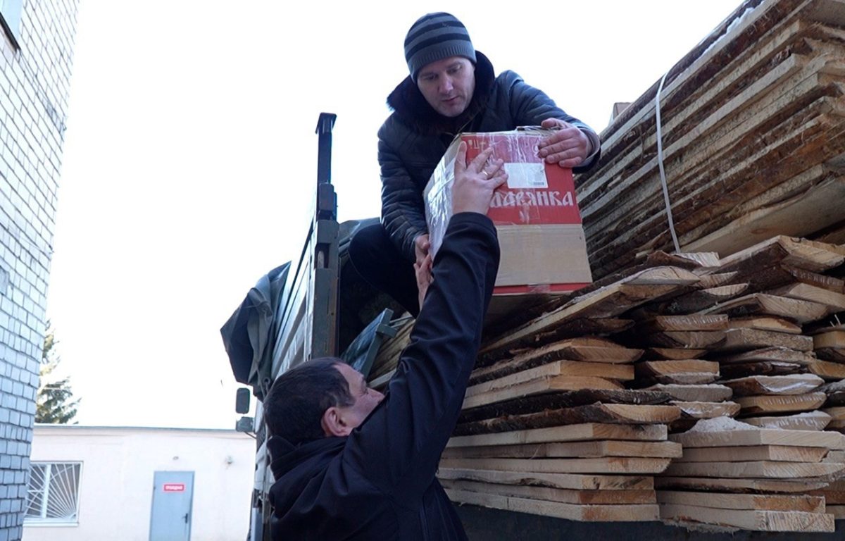 Из Тверской области в зону проведения специальной военной операции направлены пиломатериалы