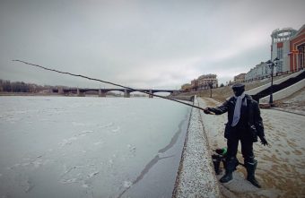 У знаменитого тверского рыбака вновь поменялся инвентарь У знаменитого тверского рыбака вновь поменялся инвентарь