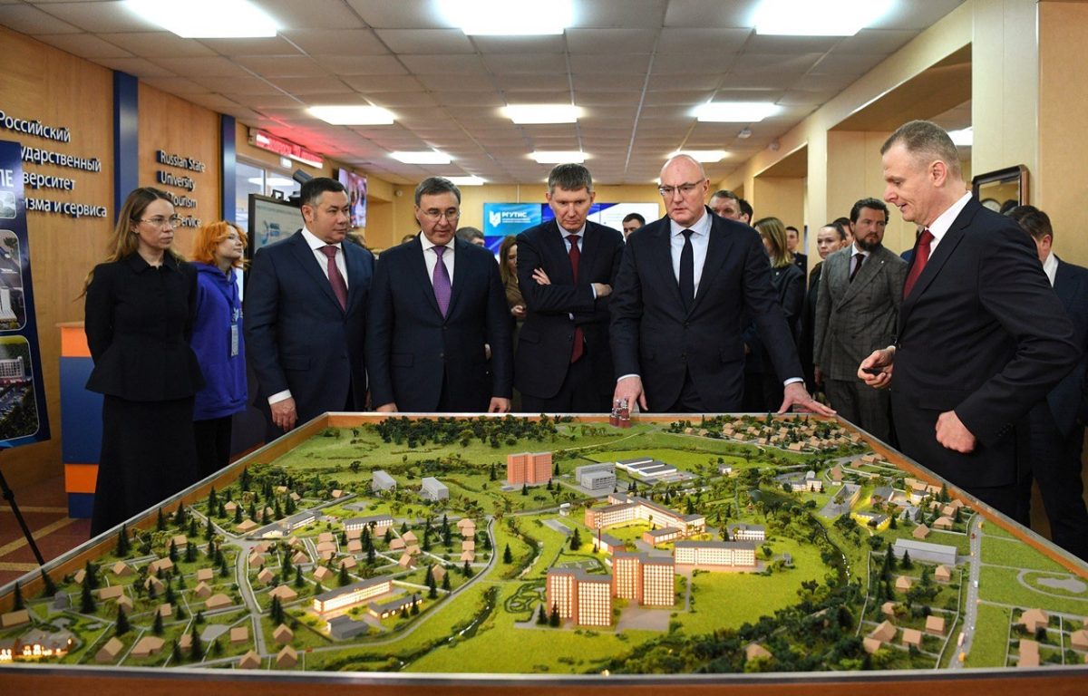 Игорь Руденя представил проект создания в Тверской области кампуса для подготовки специалистов сферы туризма