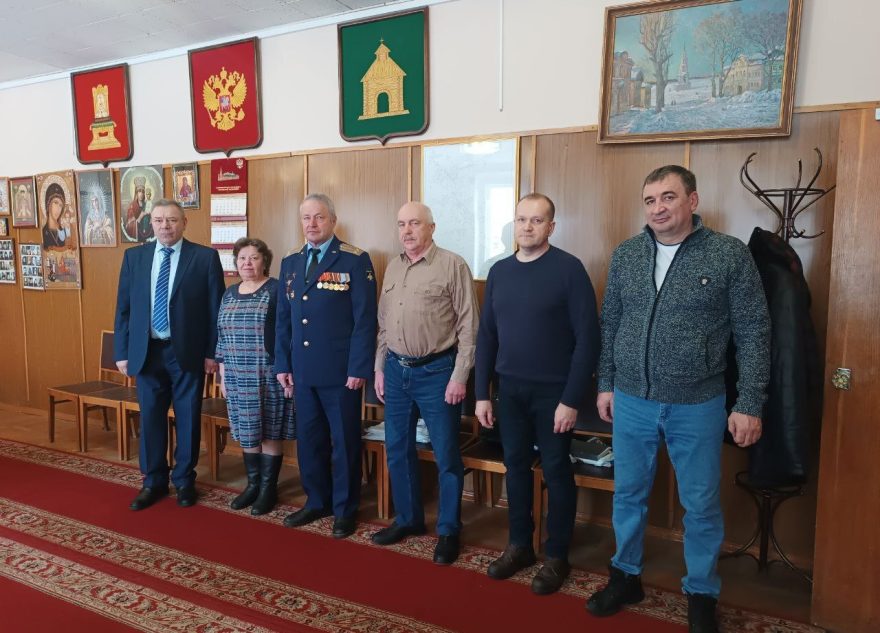 Глава Калязинского округа встретился с офицерами