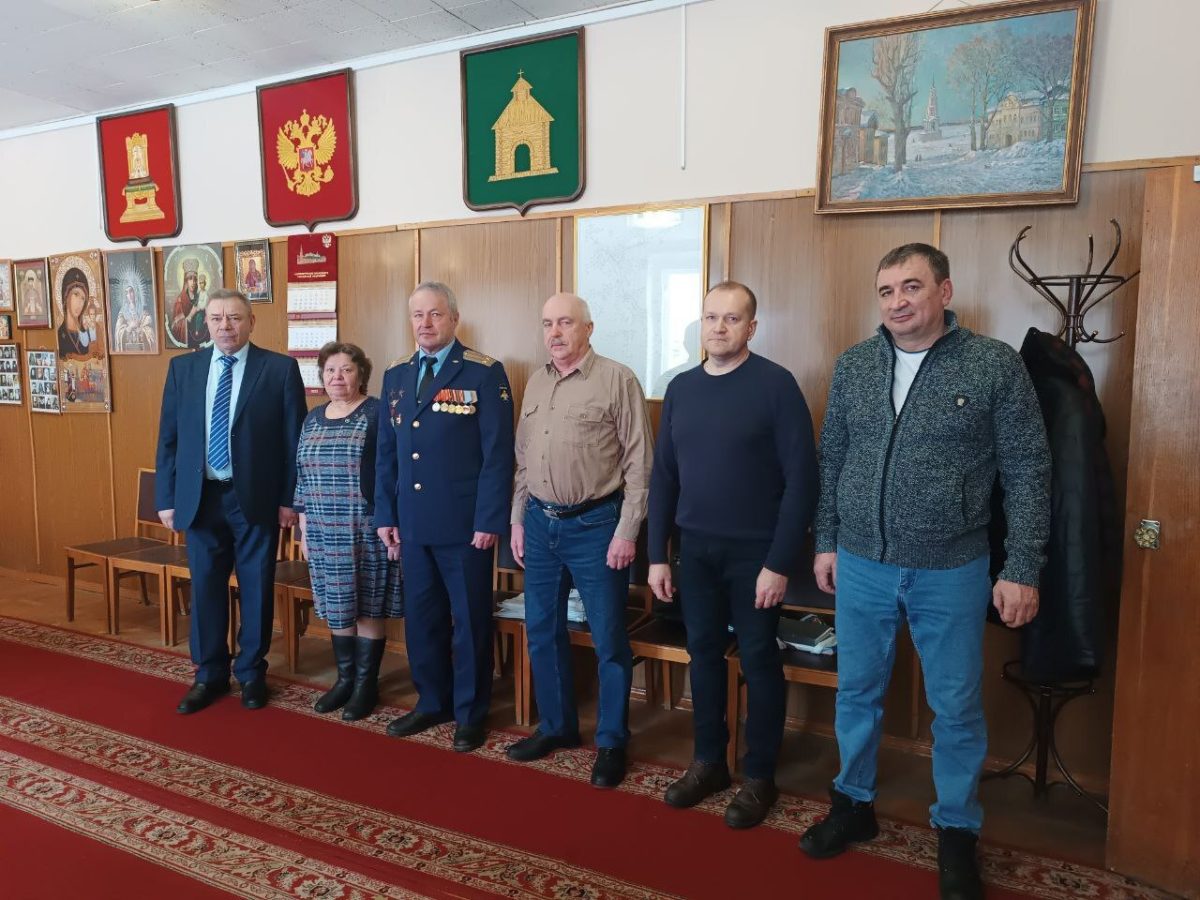 Глава Калязинского округа встретился с офицерами