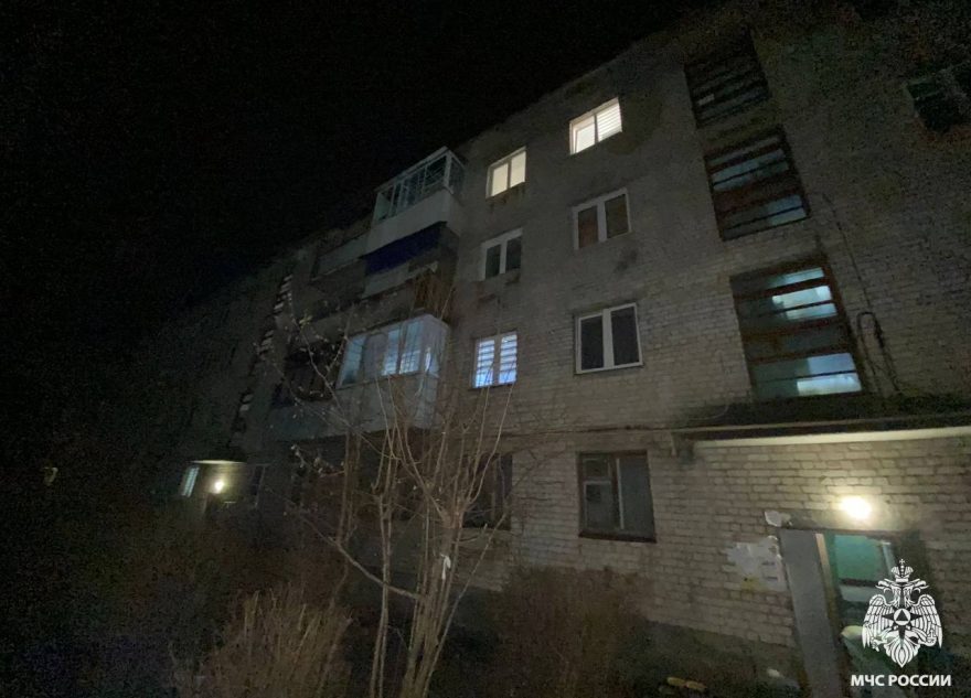 В Тверской области на пожаре пострадал человек