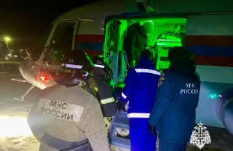 Вертолет санавиации экстренно доставил в Тверь пациента из Кашина