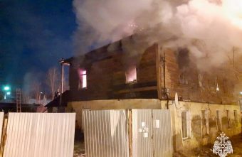 В Тверской области загорелся нежилой дом В Тверской области загорелся нежилой дом