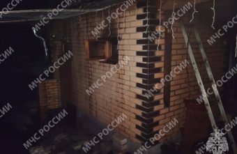 Ночью в Тверской области горела баня Ночью в Тверской области горела баня