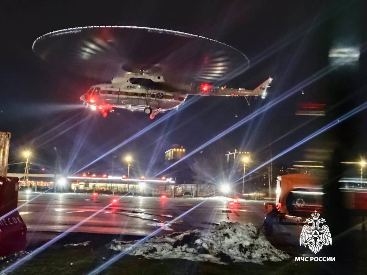 31 января несовершеннолетнего пациента доставили в Тверь на вертолете санавиации 31 января несовершеннолетнего пациента доставили в Тверь на вертолете санавиации