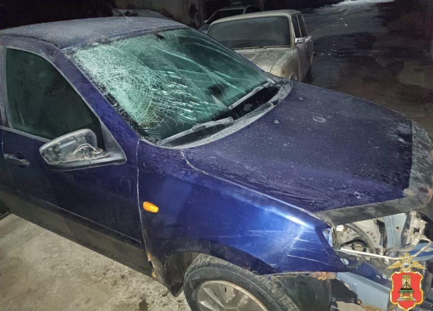 Полицейские задержали водителя, который в Тверской области насмерть сбил пешехода и уехал