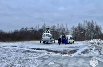 Пациентов больницы экстренно доставили в Тверь на вертолёте Пациентов больницы экстренно доставили в Тверь на вертолёте