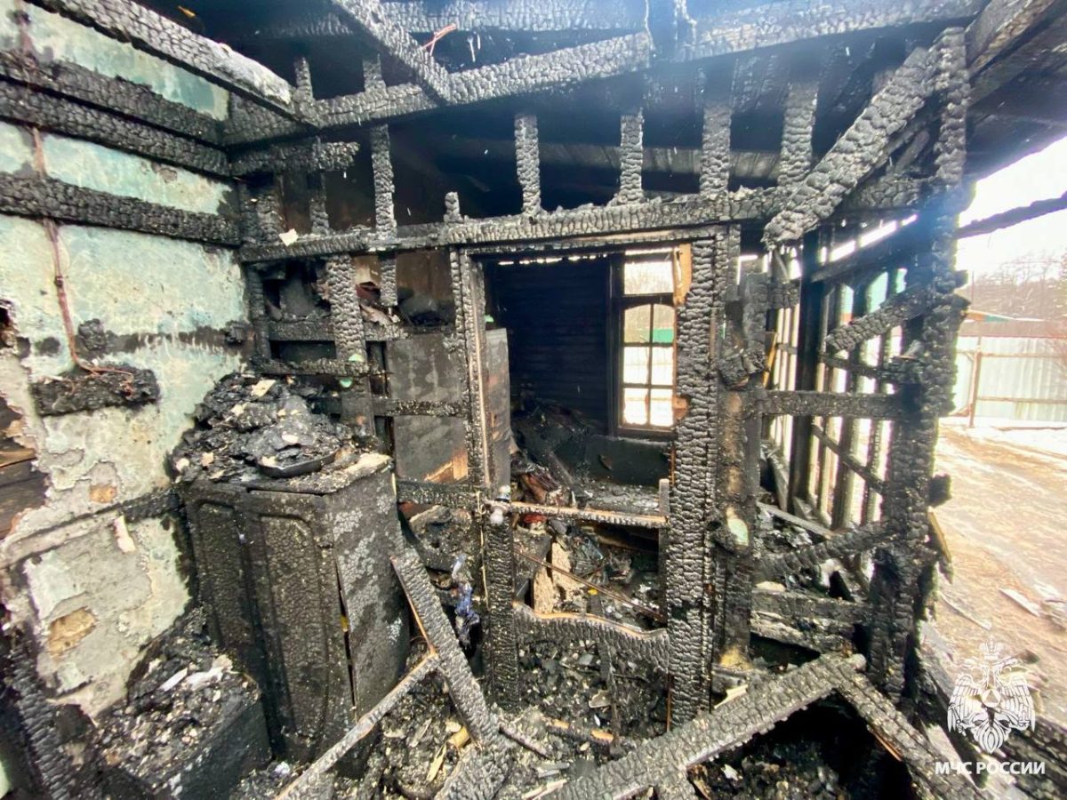 В Тверской области за час ликвидировали пожар в жилом доме