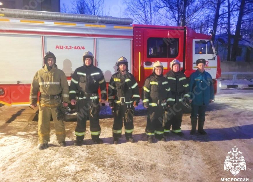В Тверской области пожарные чудом спасли человека