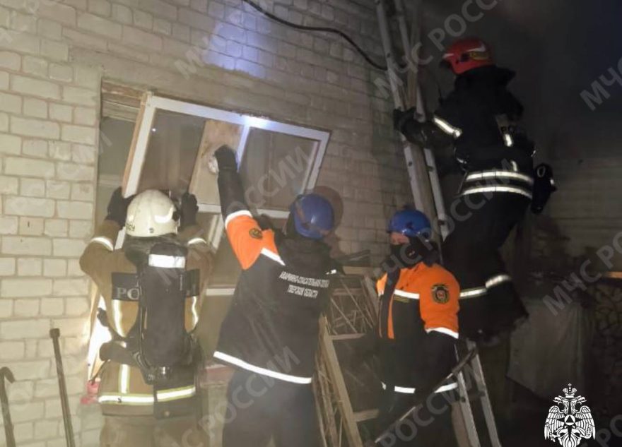 В Твери вспыхнула столярная мастерская