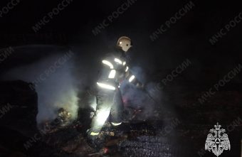 В Тверской области сгорело дотла хозяйственное строение В Тверской области сгорело дотла хозяйственное строение