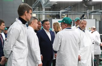 Губернатор Игорь Руденя принял участие в открытии нового цеха на заводе «Аквариус» под Тверью Губернатор Игорь Руденя принял участие в открытии нового цеха на заводе «Аквариус» под Тверью