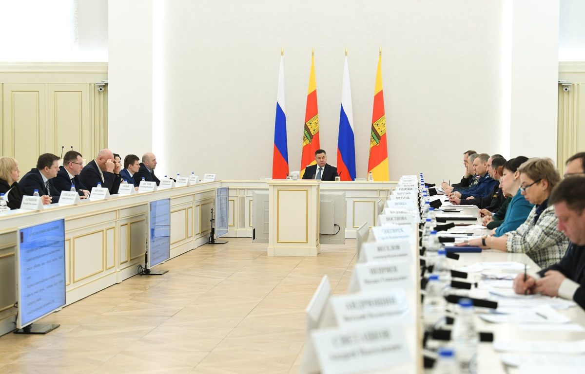 Игорь Руденя поставил перед муниципалитетами Тверской области задачи по прохождению пожароопасного периода