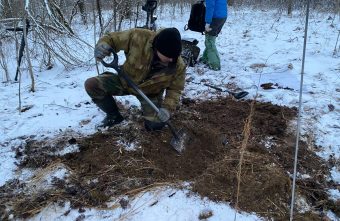 Тверские поисковики нашли подо Ржевом верхового бойца Тверские поисковики нашли подо Ржевом верхового бойца