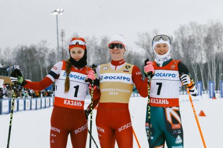 Знаменитая тверская лыжница Наталья Терентьева выиграла в Казани третью медаль Знаменитая тверская лыжница Наталья Терентьева выиграла в Казани третью медаль