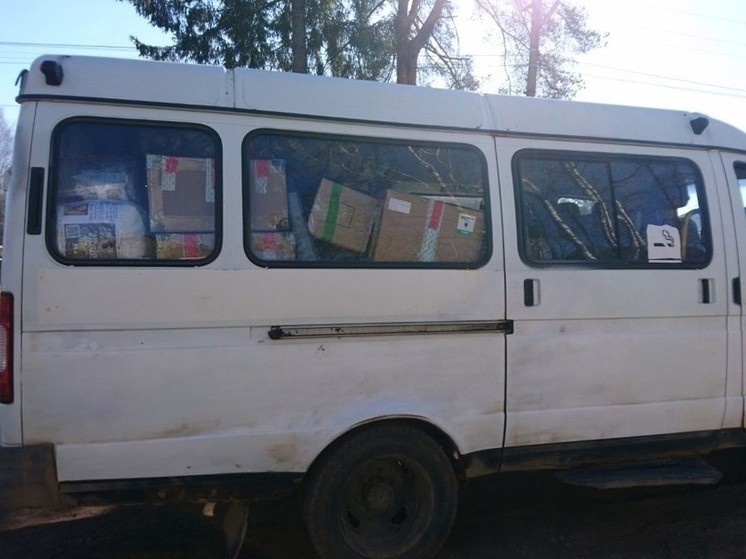 Из Оленино в зону СВО направлен новый гумгруз