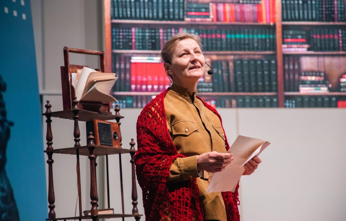 «Из фронтовой тетради»: в Твери показали моноспектакль, посвящённый событиям Ржевской битвы