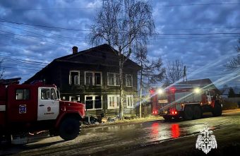 Страшный пожар произошел в Тверской области утром Страшный пожар произошел в Тверской области утром