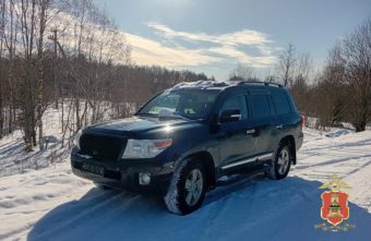 В Тверской области нашли угнанный внедорожник