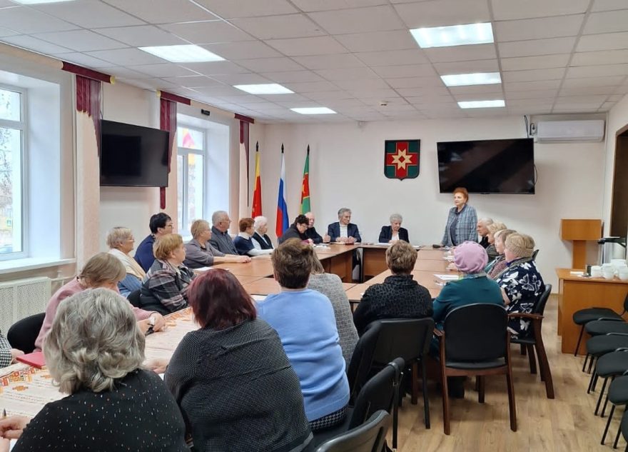 Лихославльские ветераны собрались, чтобы обменяться опытом