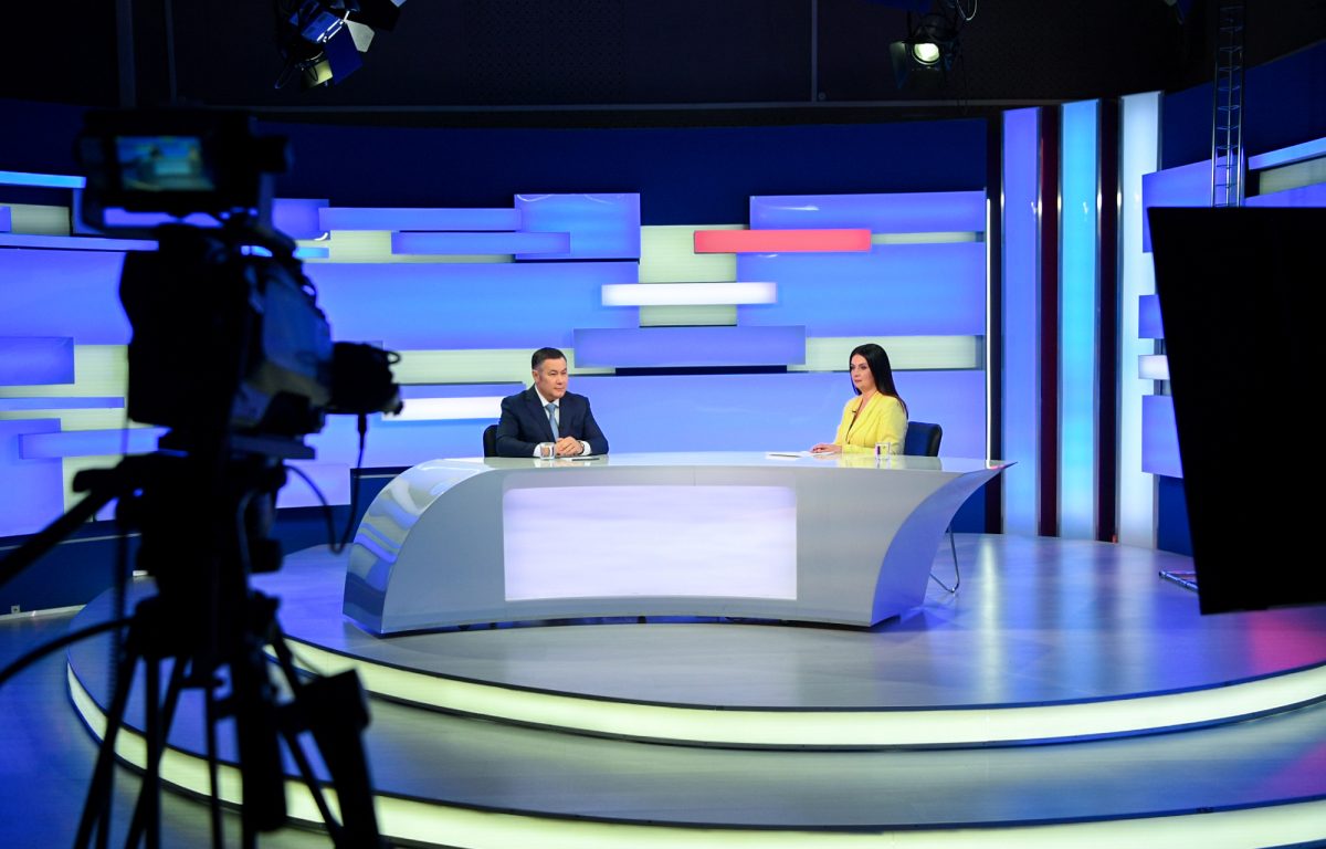 Губернатор Игорь Руденя ответит на актуальные вопросы в прямом эфире