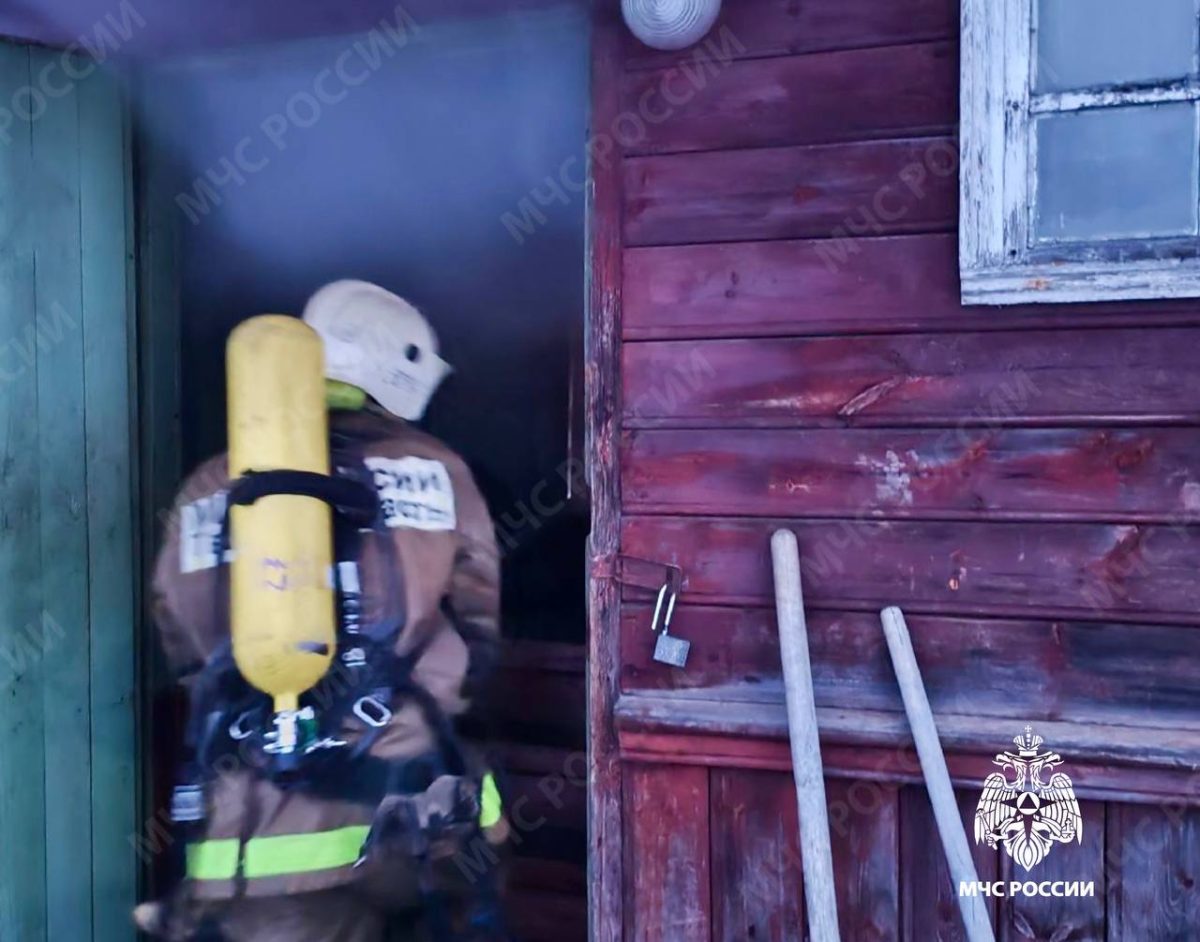 В Тверской области за полчаса потушили пожар в дачном доме