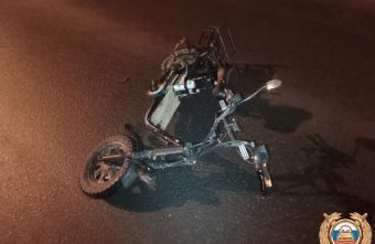 Электровелосипедист попал в больницу после ДТП в Твери