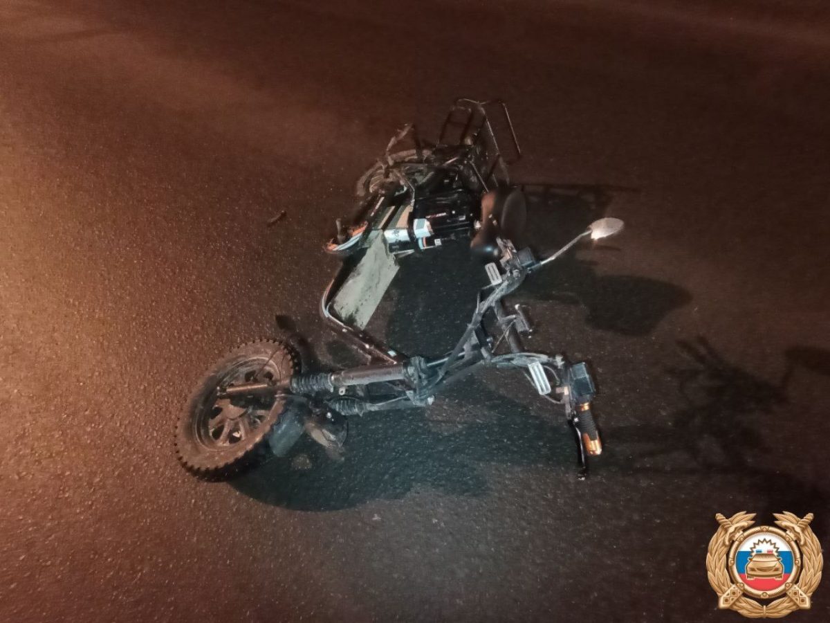 Электровелосипедист попал в больницу после ДТП в Твери