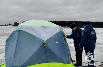 В Тверской области спасли рыбака, которому стало плохо