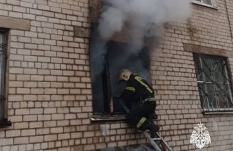 На пожаре в Тверской области спасли 5 человек