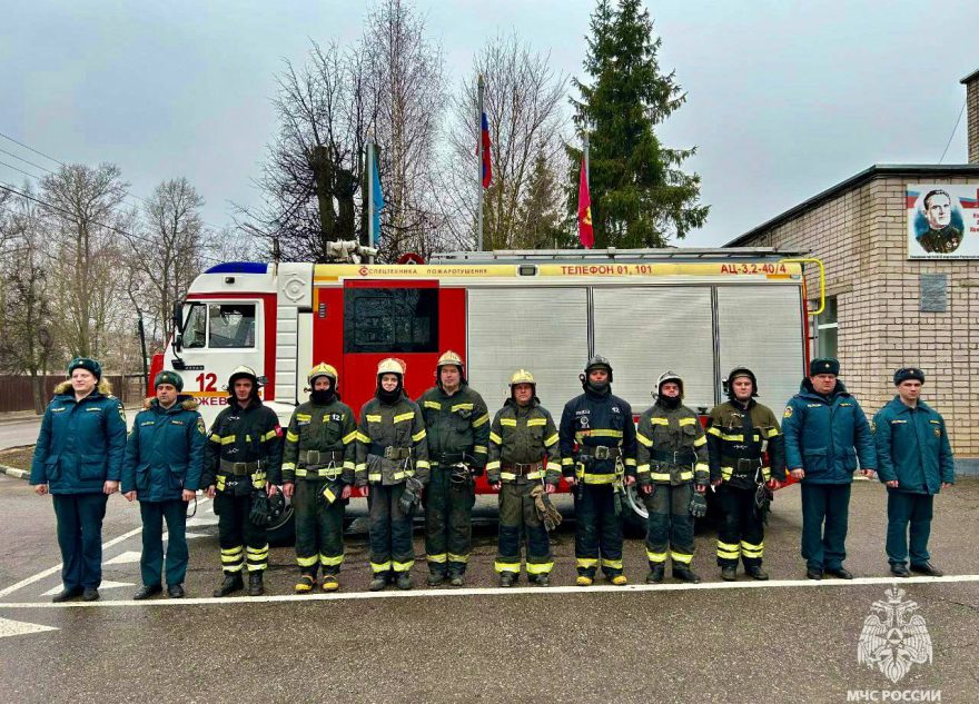 На пожаре в Тверской области спасли человека