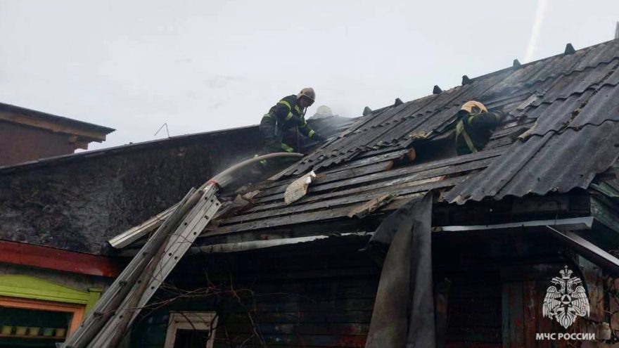 В Твери 16 марта загорелся жилой дом