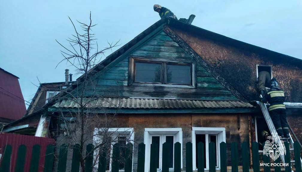 В Твери 16 марта загорелся жилой дом