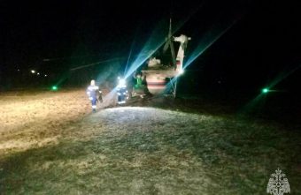 Ребёнка доставили в Тверь на вертолёте санавиации Ребёнка доставили в Тверь на вертолёте санавиации