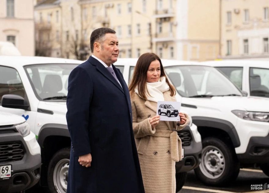 Автопарк Вышневолоцкой ЦРБ пополнился внедорожником