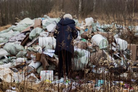 В Тверской области произошел мусорный коллапс В Тверской области произошел мусорный коллапс