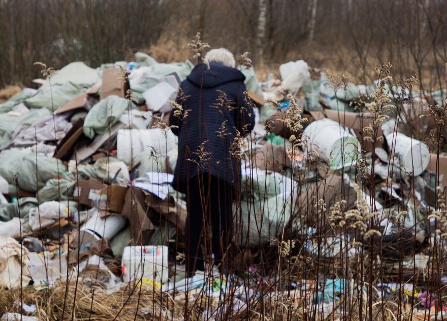 В Тверской области произошел мусорный коллапс