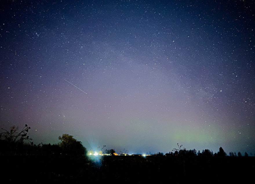 В Тверской области прошла ночь северного сияния