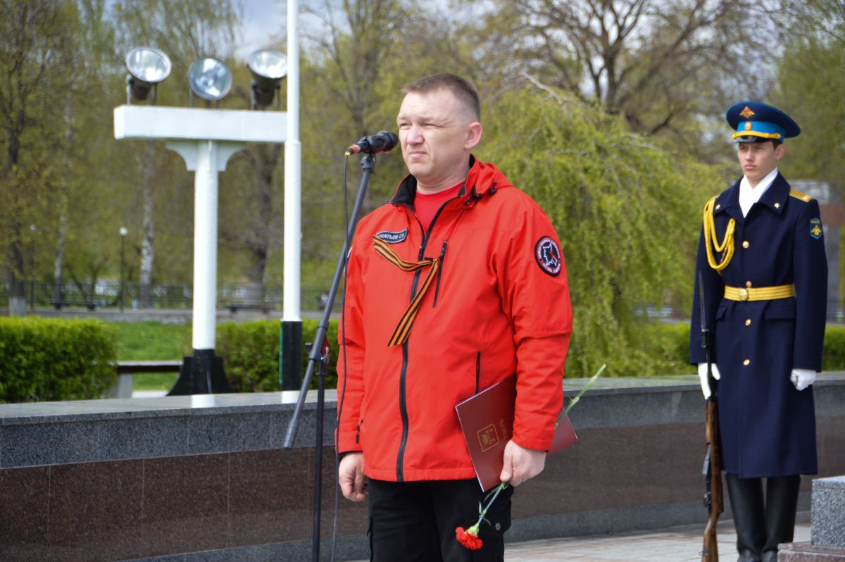 В Тверь привезли частицу «Огня памяти»