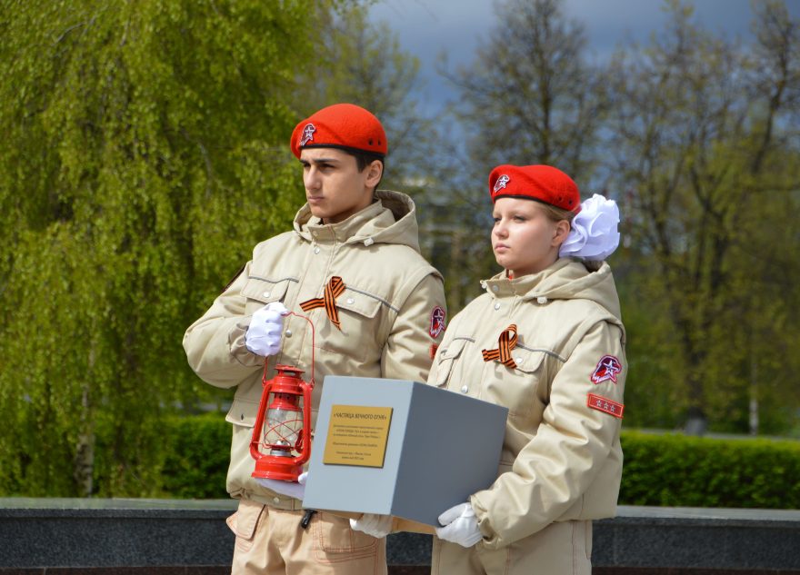 В Тверь привезли частицу «Огня памяти»